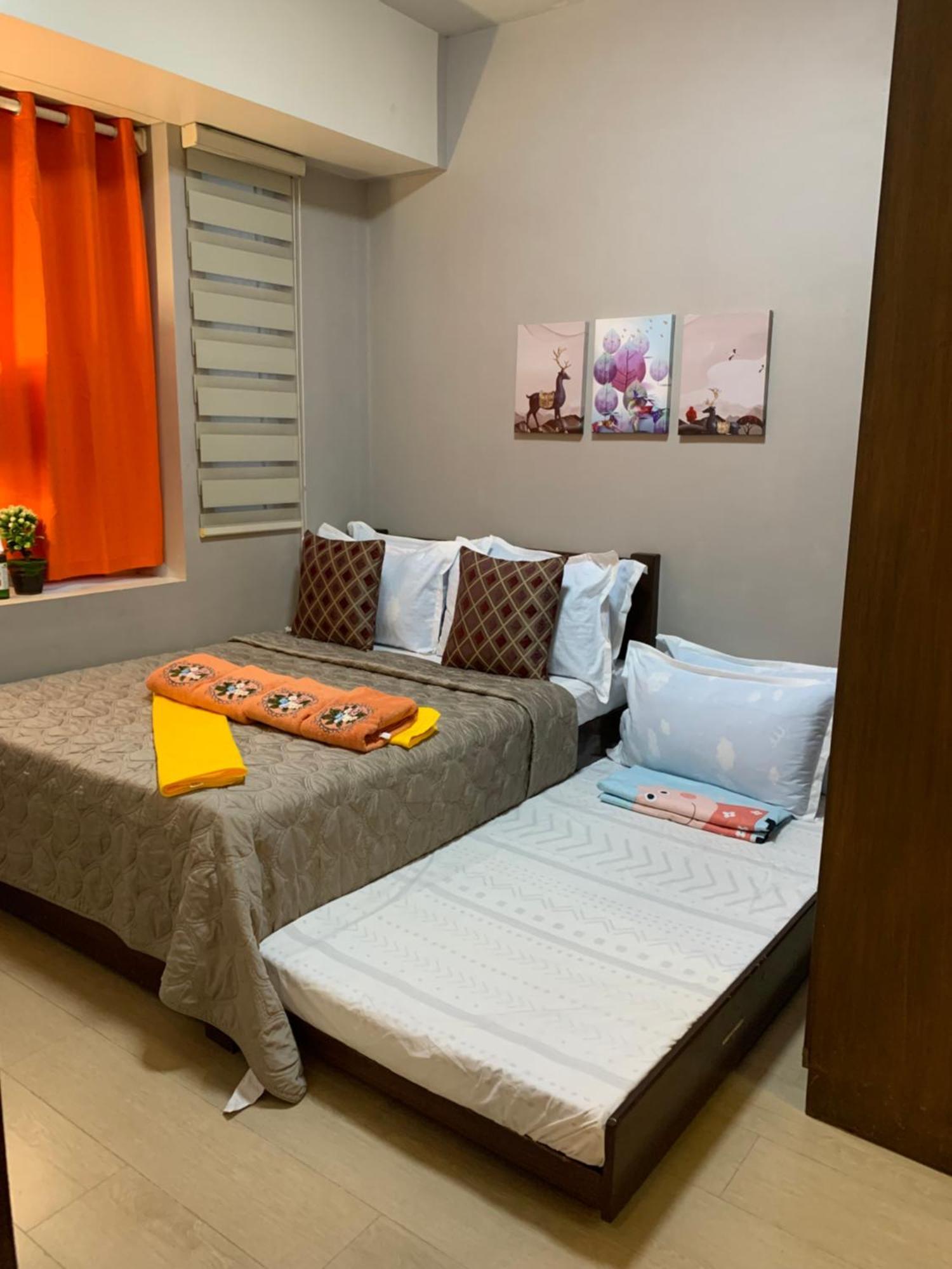 One Palm Tree Villas Condominium - Studio 10O With Balcony - Across Terminal 3 Airport 马尼拉 外观 照片